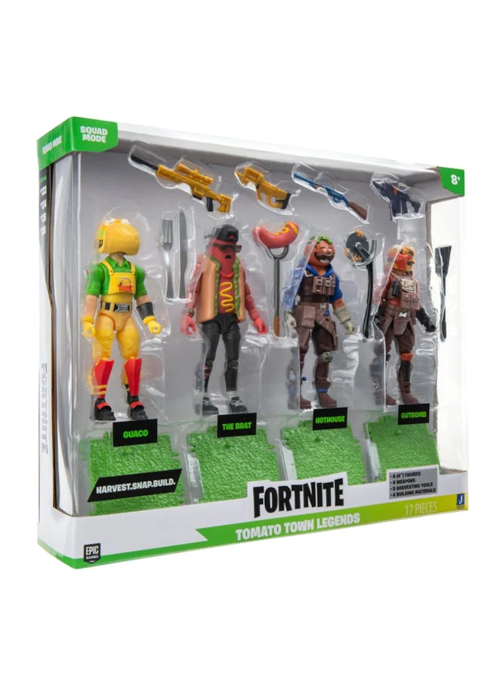 Figurinele Fortnite Squad Mode Tomato Town Legends 8cm (922-0813)