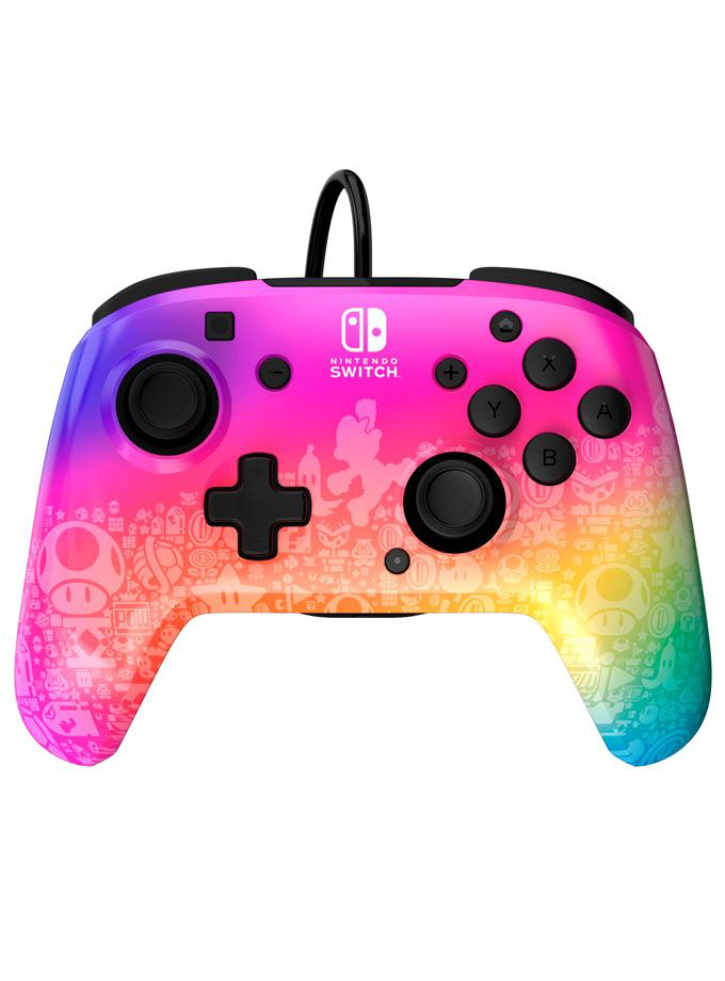 Controller PDP Rematch Wired Star Spectrum - NSW