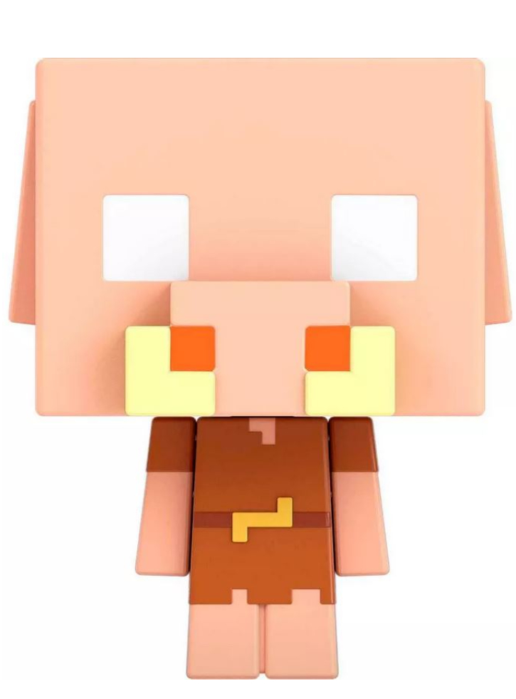 Figurina Mattel Minecraft Mob Head Minis Piglin (HKR64)