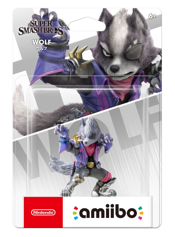 Figurina Amiibo Wolf (Super Smash)