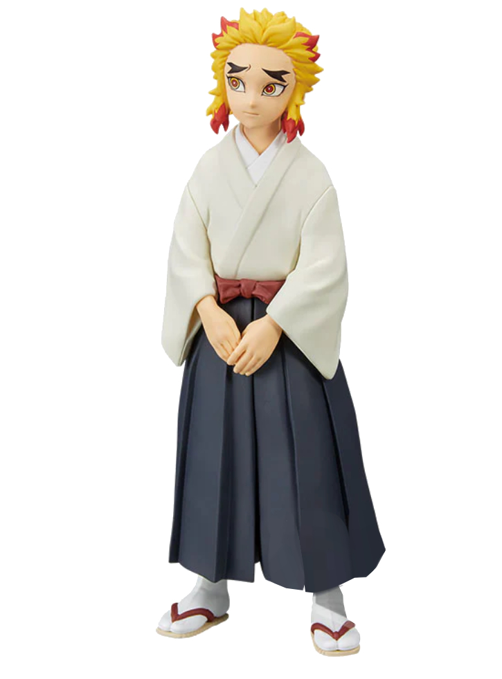 Figurina Banpresto Demon Slayer Kimetsu No Yaiba Senjuro Rengoku 15cm