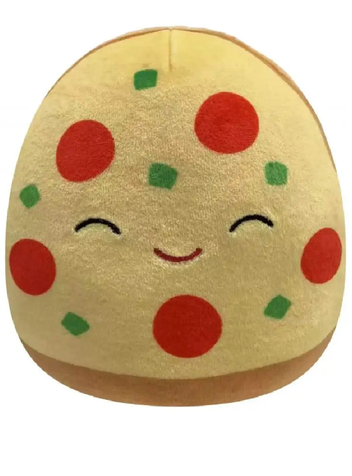 Plus Squishmallows Flip a Mallows P8 Reversibil Pizza/Hamburger 13cm
