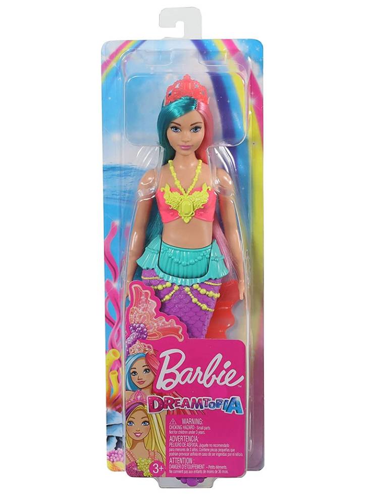 Papusa Barbie Dreamtopia Mermaid (Curvy) (GJK11)