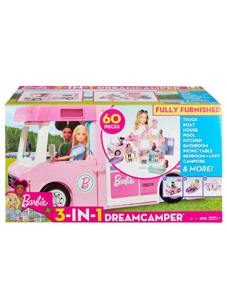 Dream Camper Barbie - 3-in-1 (GHL93)