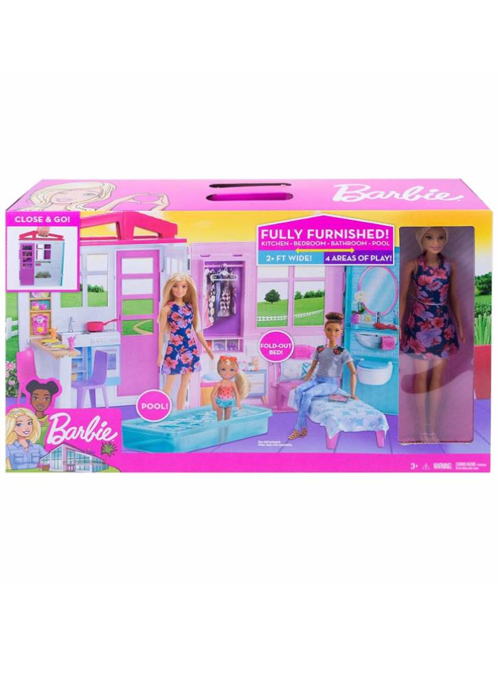 Papusa Barbie and House (FXG55)