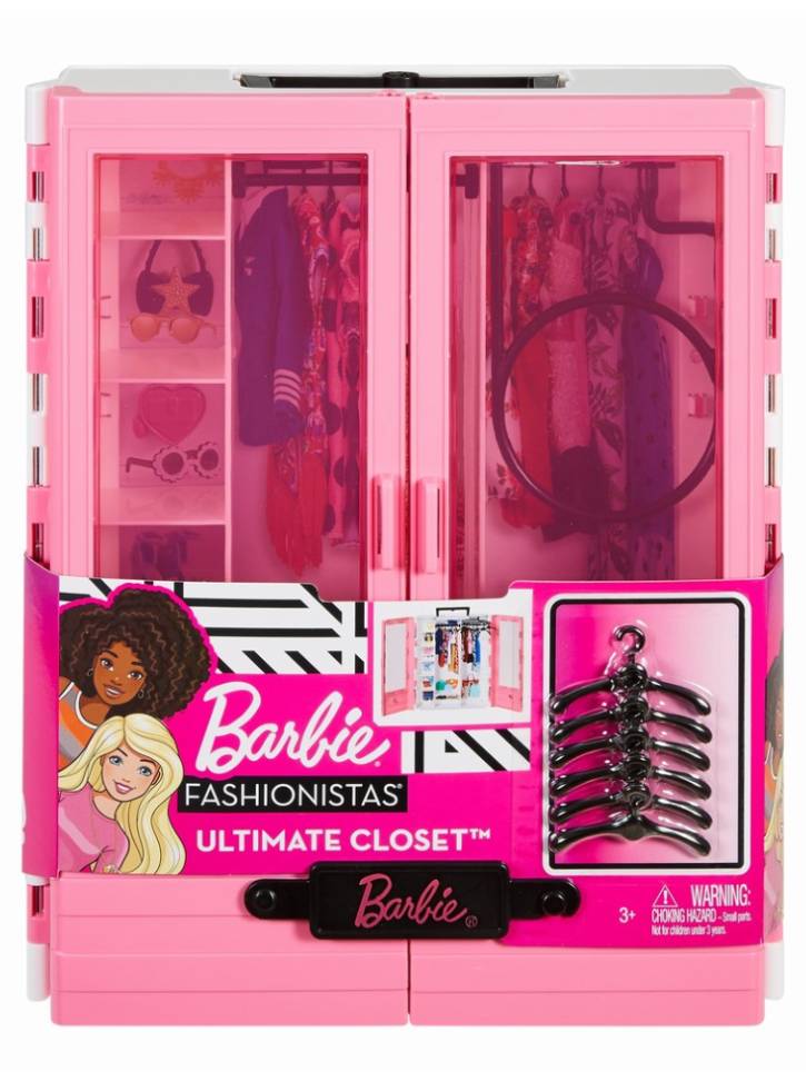 Set Barbie Ultimate Closet & 6 hangers (GBK11)