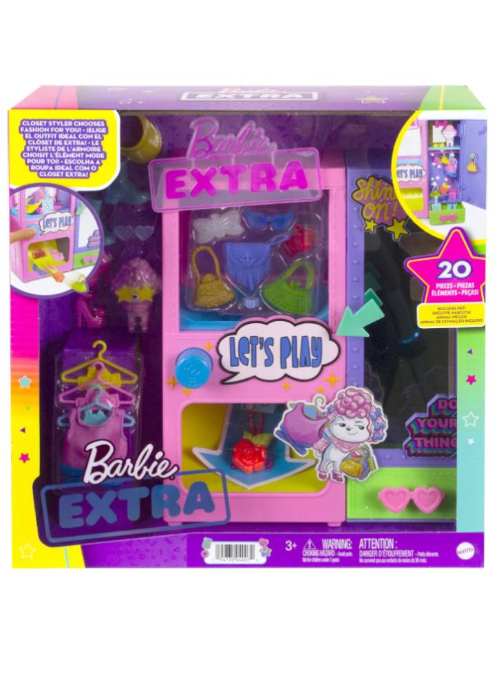 Set Barbie Extra Fashion Vending Machine (HFG75)