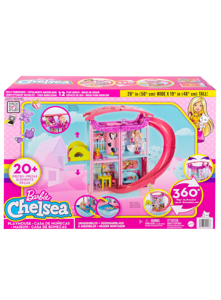 Set Barbie Chelsea Playhouse (HCK77)