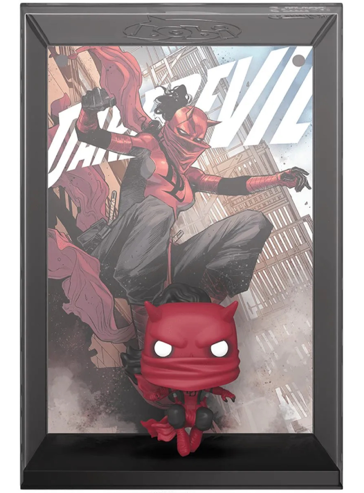 Figurina Funko Pop Comic Covers Marvel Daredevil Elektra 10cm