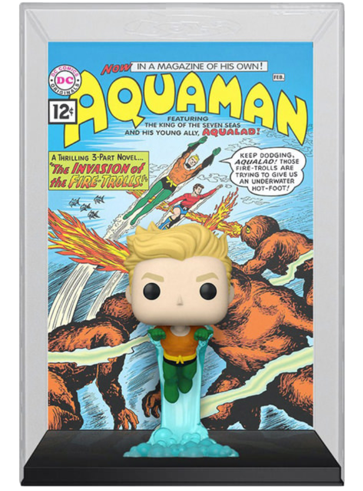 Figurina Funko Pop Comic Covers DC Super Heroes Aquaman 9cm