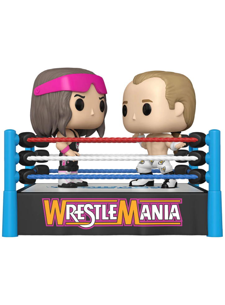 Figurina Funko Pop 2 Pack Moments WWE S17 Bret Hit Man Hart and Shawn Michaels 9cm