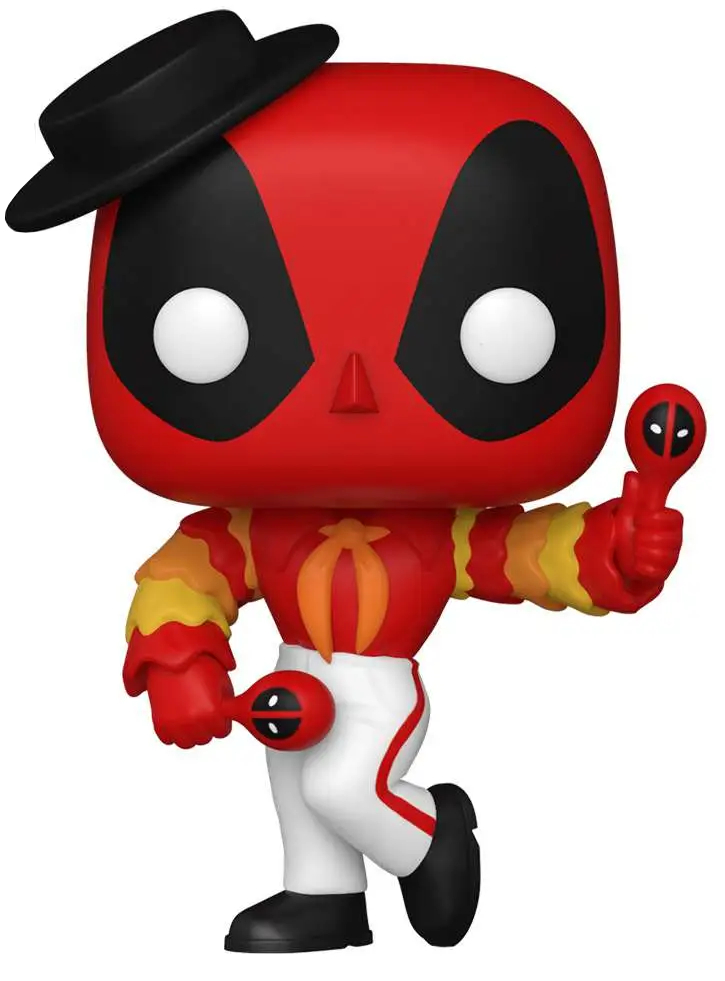 Figurina Funko Pop Marvel Deadpool 30th Flamenco Deadpool 10cm