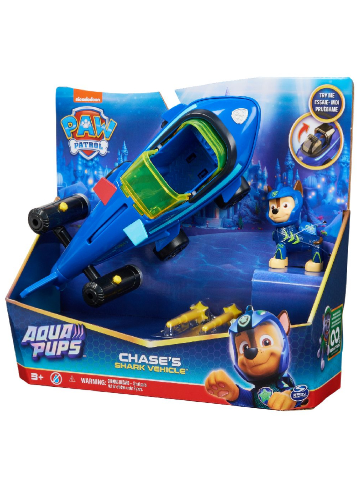 Paw Patrol Aqua Themed Vehicles Chase (6066140)