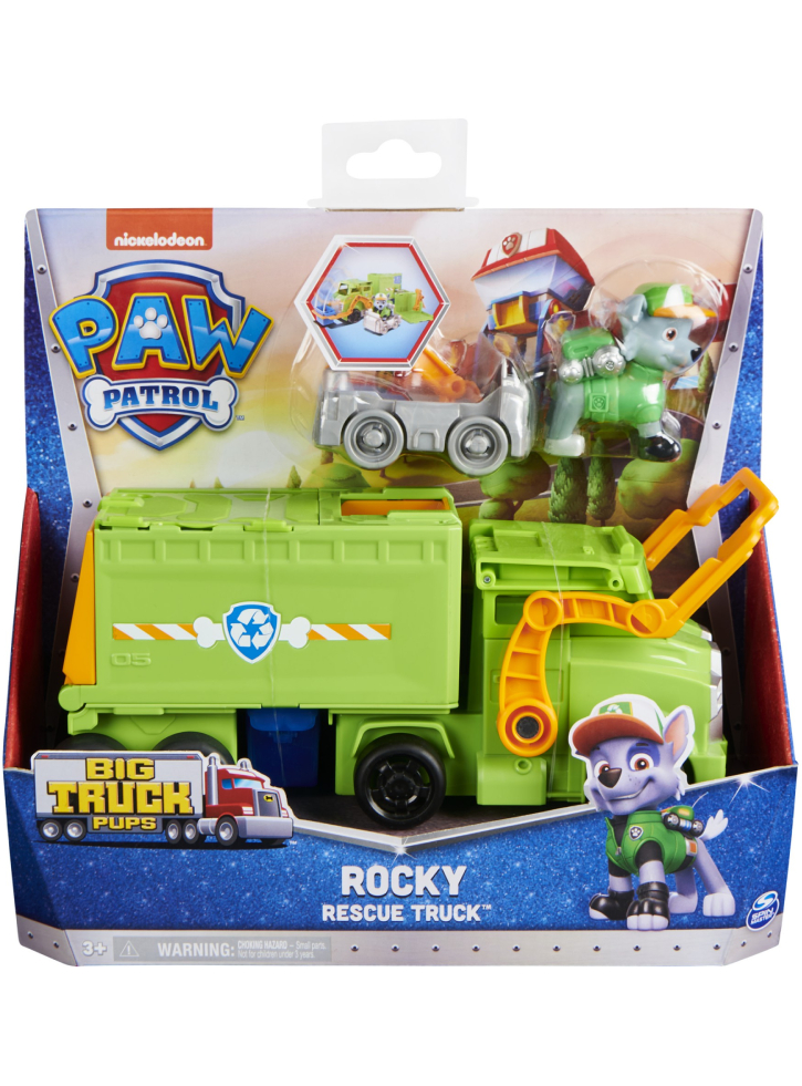 Paw Patrol Big Trucks Themed Vehicle Rocky (6065318)