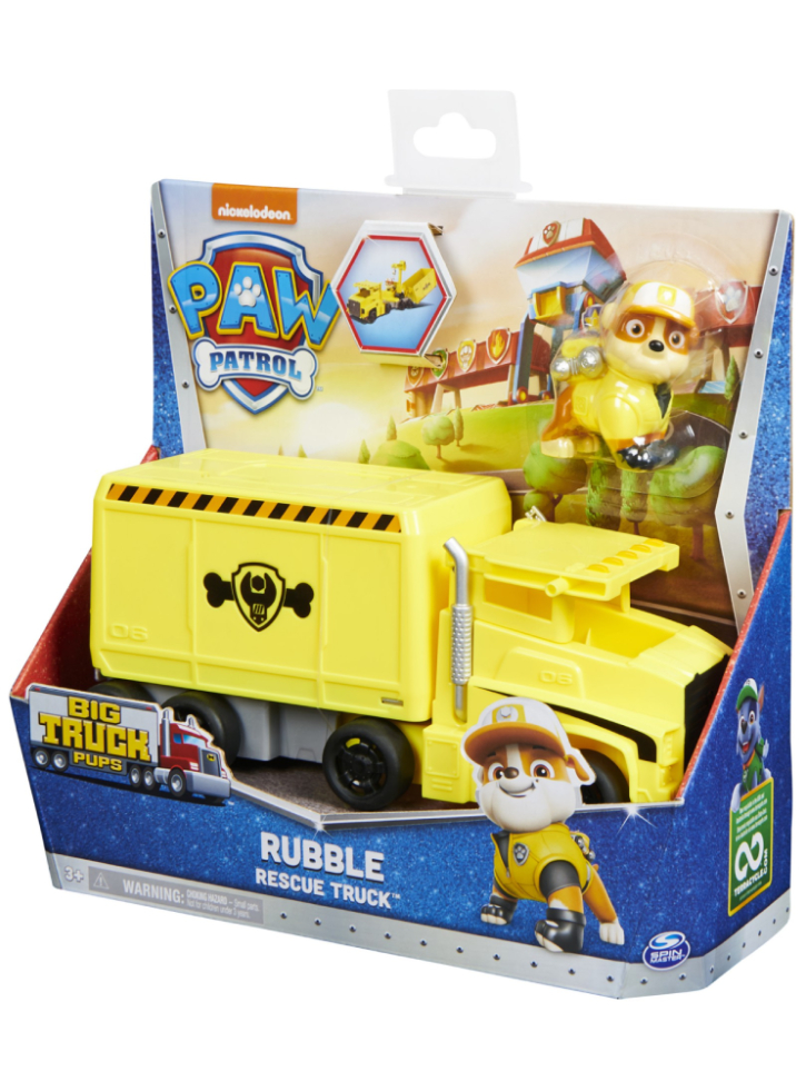 Paw Patrol Big Trucks Themed Vehicle Rubble (6065317)