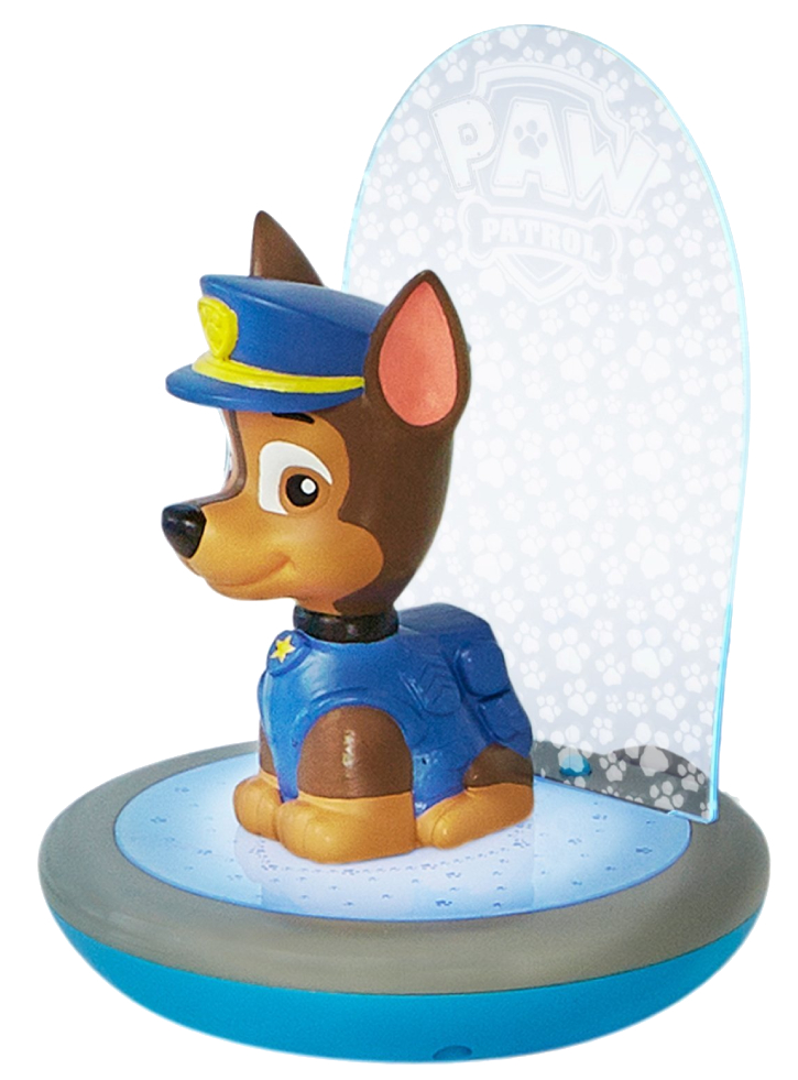 Figurina Paw Patrol Chase Kids Magic Bedside Night Light, Torch and Projector (10043)