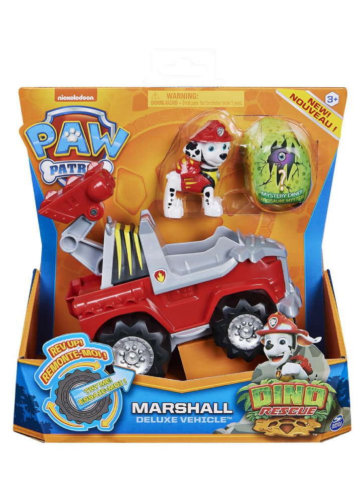 Paw Patrol Dino Deluxe Themed Vehicles Marshall (6058598)