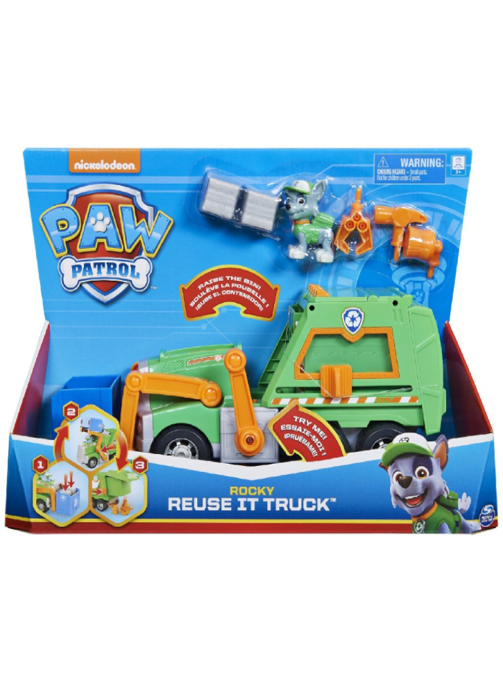 Paw Patrol Rocky Re Use It Truck (6060259)
