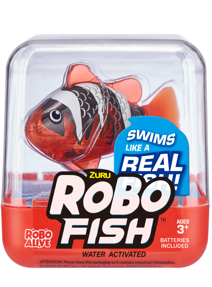 Robo Alive Fish Red