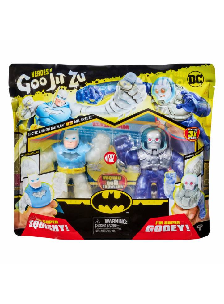 Figurine Goo Jit Zu DC S4 Versus Pack Batman vs. Mr. Freeze (41393)
