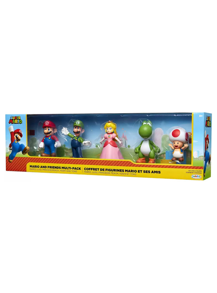 Set Figurine Nintendo Super Mario & Friends 6cm (400904)