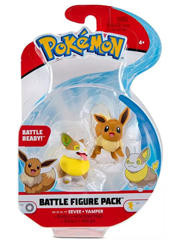 Figurine Pokemon W7 Battle Eevee & Yamper (PKW0127)