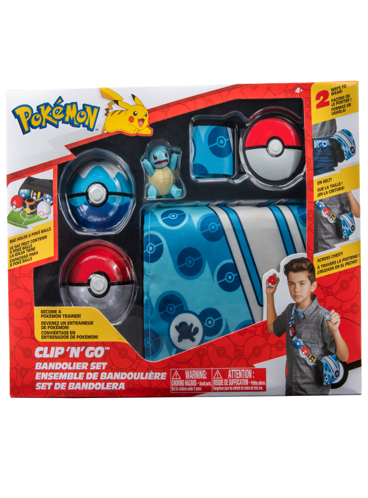 Set Pokemon Clip'N'Go Bandolier Squirtle (PKW0028_3)