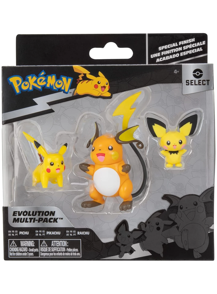 Figurine Pokemon Select Evolution Pikachu (PKW2778)