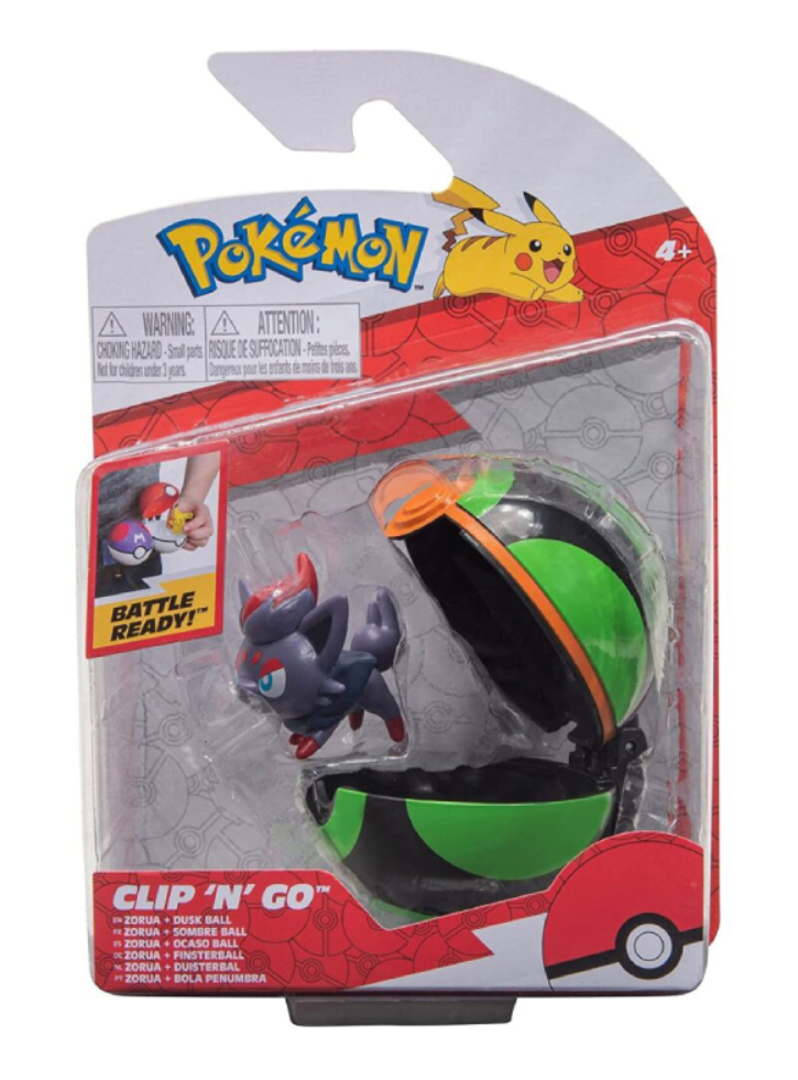 Figurina Pokemon Clip 'N Go Zorua (PKw2658)