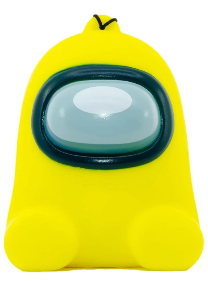 Figurina Among Us Light Up Character Yellow 9cm