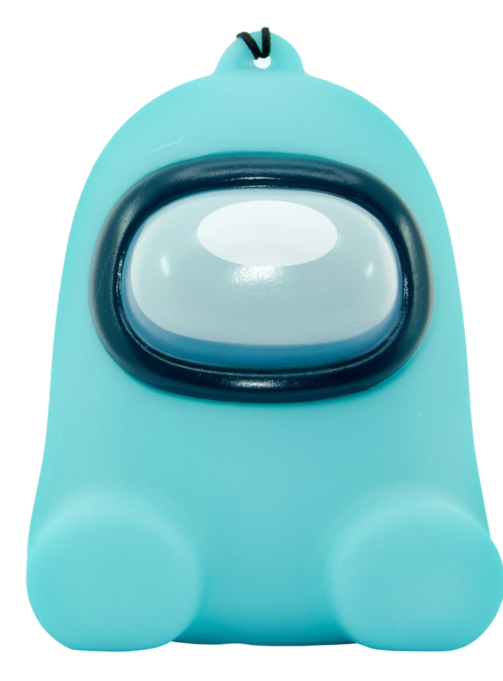 Figurina Among Us Light Up Character Turquoise 9cm