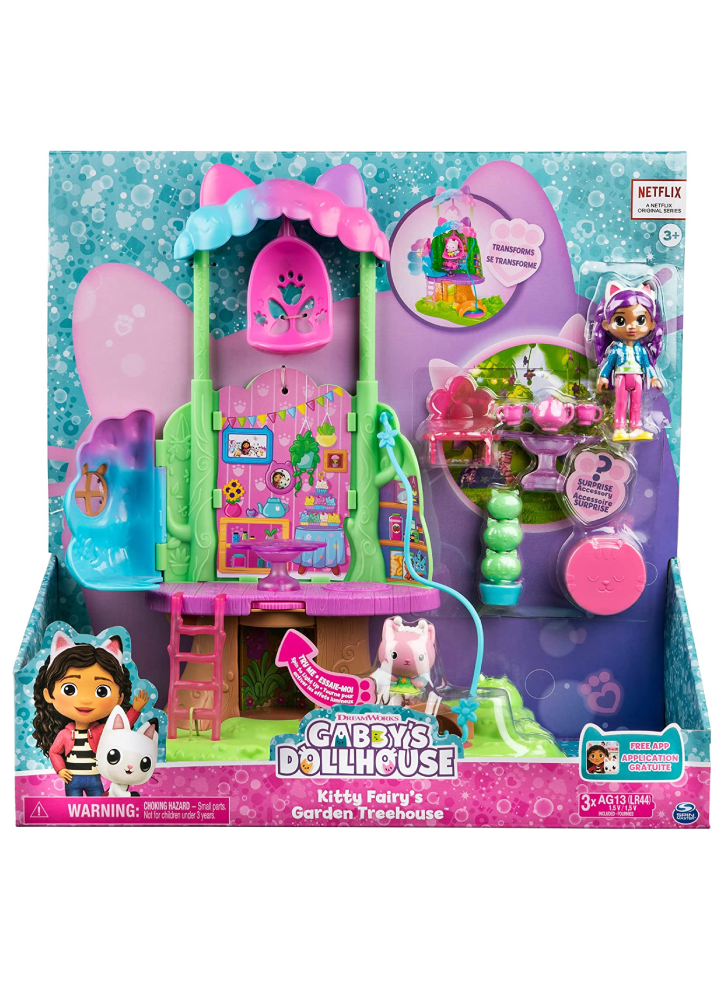 Gabby's Dollhouse Kitty Fairy's Garden Treehouse (6061583)