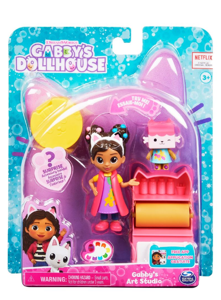 Gabby's Dollhouse Cat-tivity Pack Art Studio (6062025)
