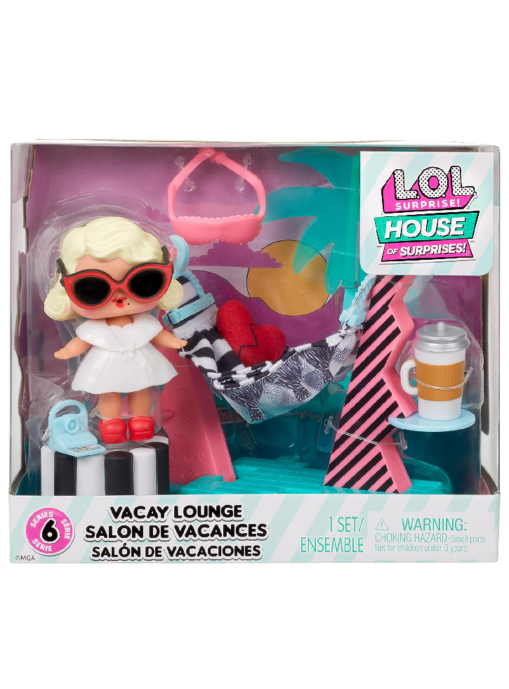 Papusa S2 L.O.L. Surprise! Leading Baby & Vacay Lounge