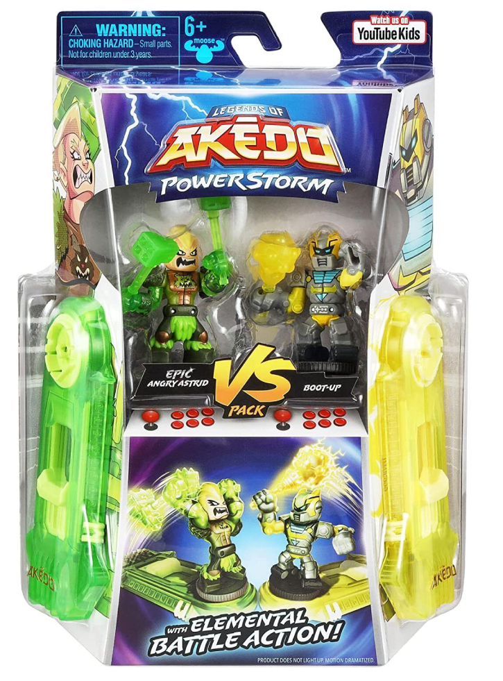 Figurine Akedo Versus Pack Yellow/Green (20279)