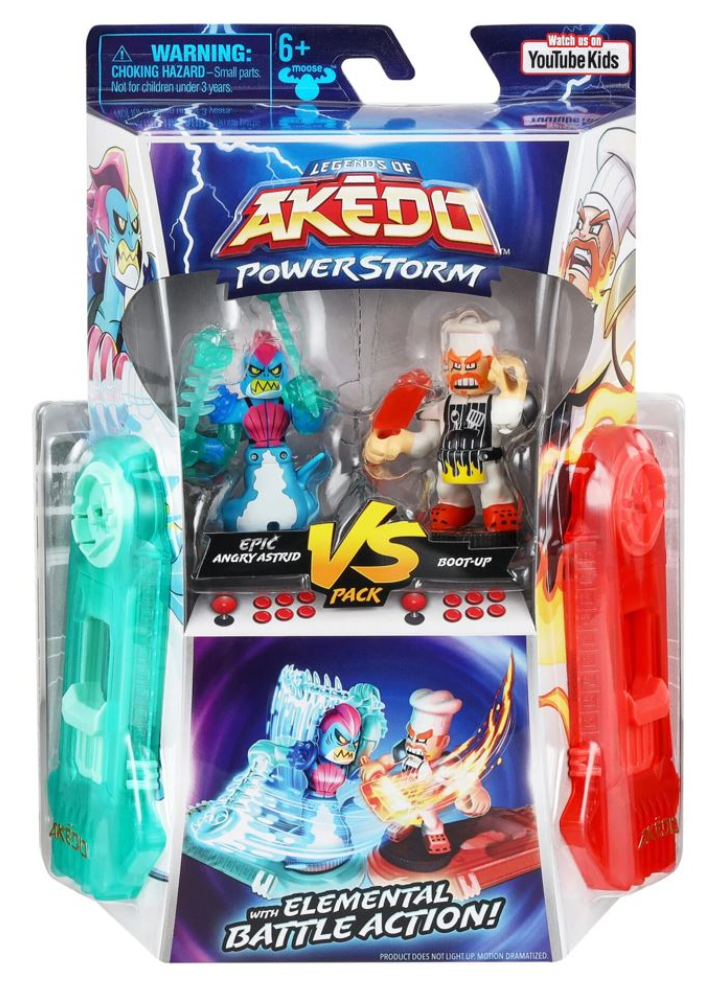 Figurine Akedo Versus Pack Red/Blue (20279)