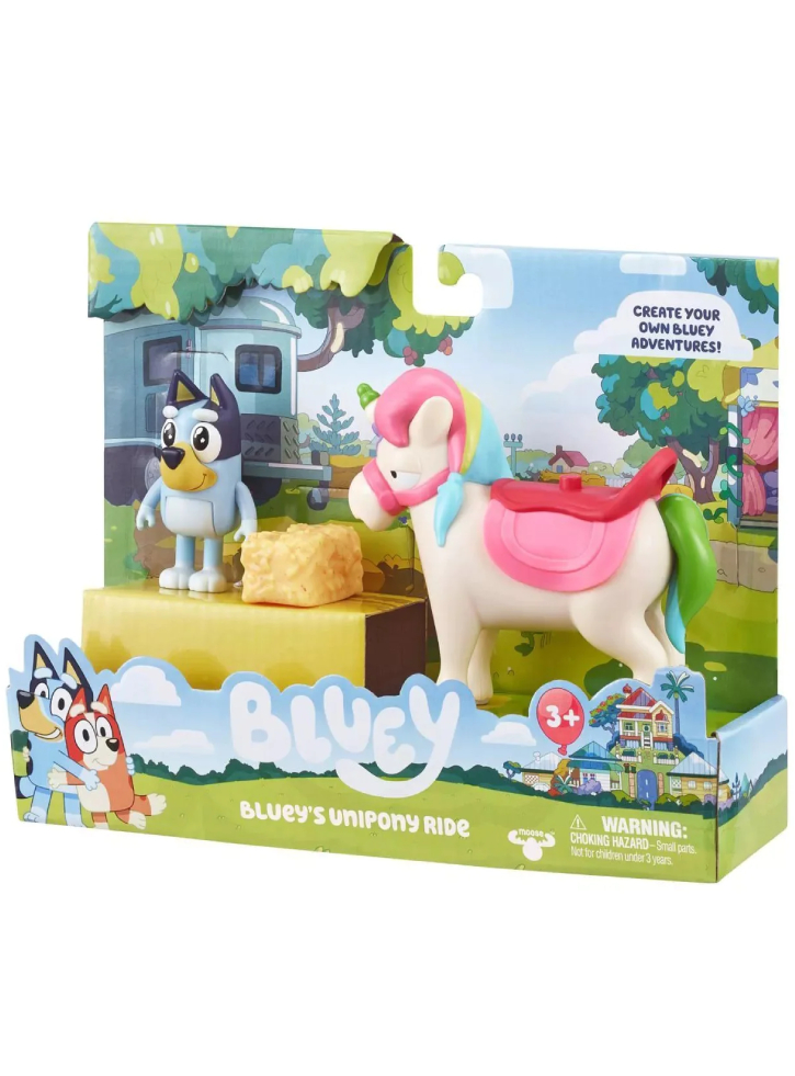 Set Figurina Bluey - Bluey Unipony (90163)