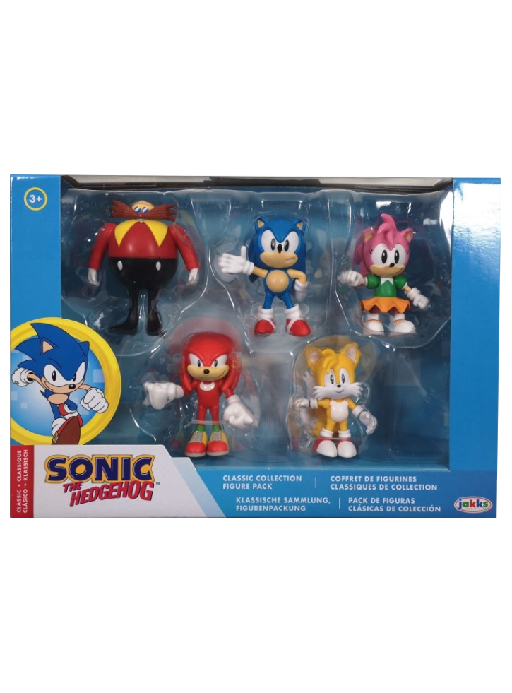 Set 5 Figurine Sonic 6cm (414524)