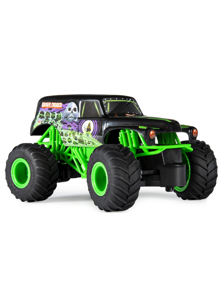 Masina cu telecomanda Monster Jam RC Scale 1:15 Grave Digger (6045003)