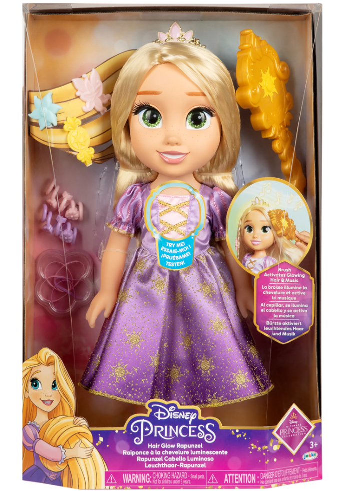 Papusa Disney Princess Feature Hair Play Rapunzel 39cm (217254)