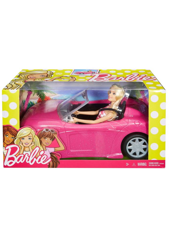 Papusa Barbie & Vehicle (DJR55)