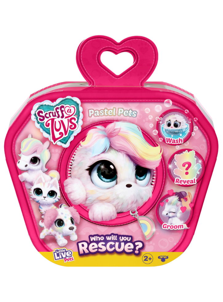 Plus Scruff-a-Luvs Evergreen Pastel Fur Refresh (30386)