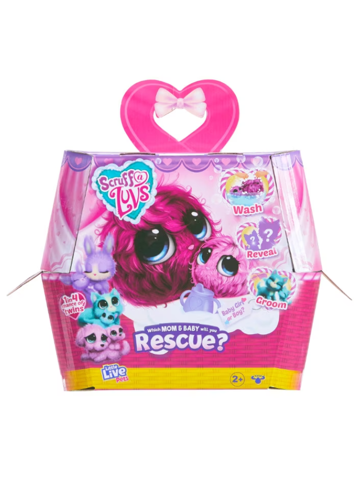 Plus Scruff-a-Luvs Families Series 3 Mom & Baby (30257)