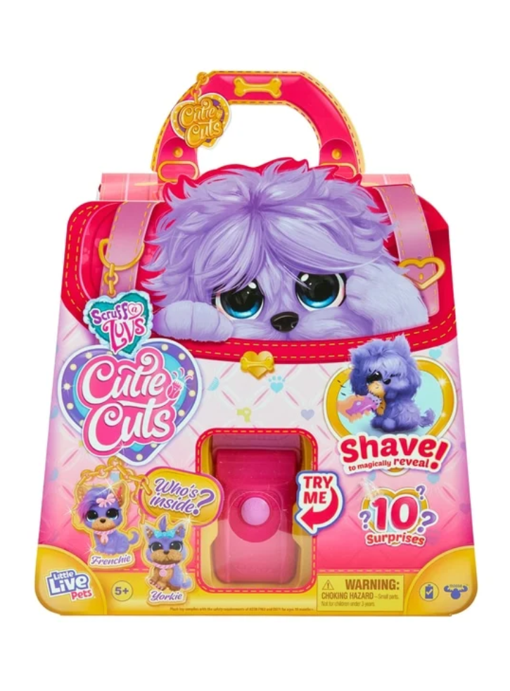 Plus Scruff-a-Luvs Cutie Cut Purple (30256)