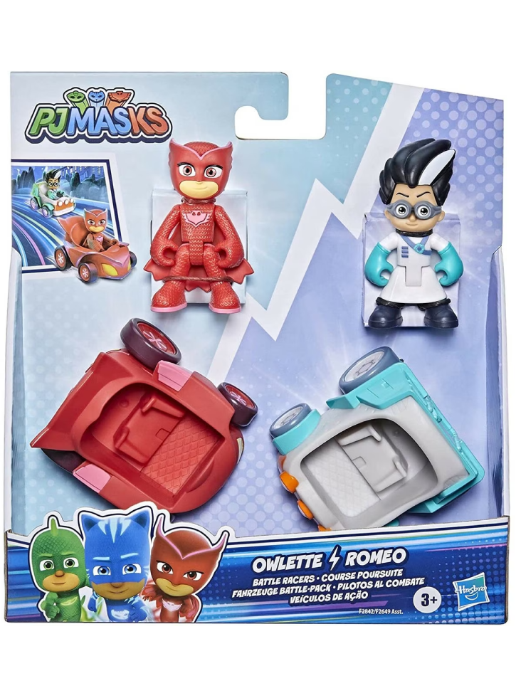 PJ Masks Hero Vs Villain Owlette vs. Romeo Battle Pack (F2842)