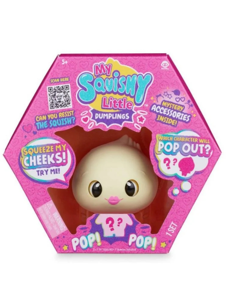Figurina My Squishy Little Dumplings Dee Pink 8.6cm (4931)