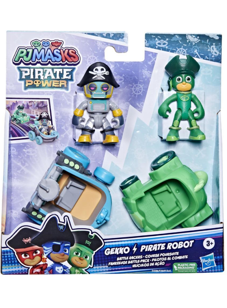 PJ Masks Gekko Pirate Robot Battle Racers (F4586)
