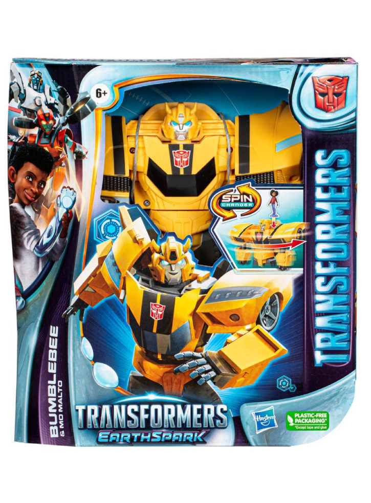 Transformers Earthspark Spin Changer Bumblebee Mo Malto (F7662)