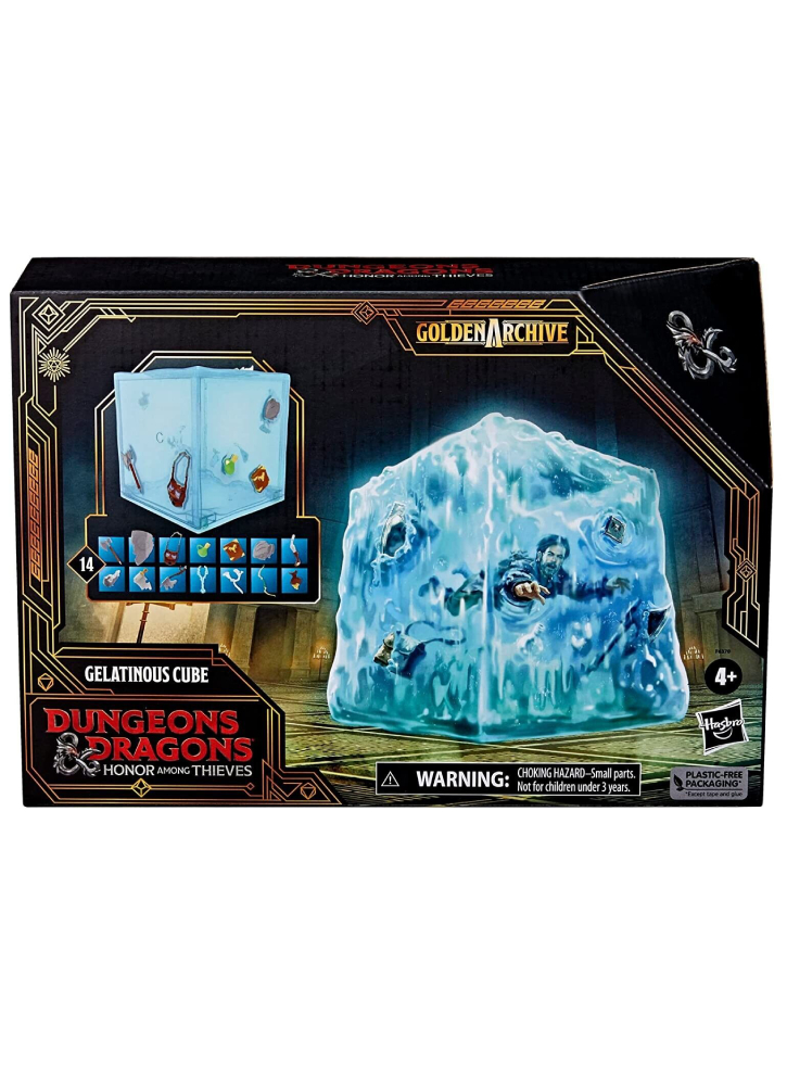 Figurina Gelatinous Cub Dungeons Dragons Honor Among Thieves Golden Archive Gelatinous 20cm (F6370)