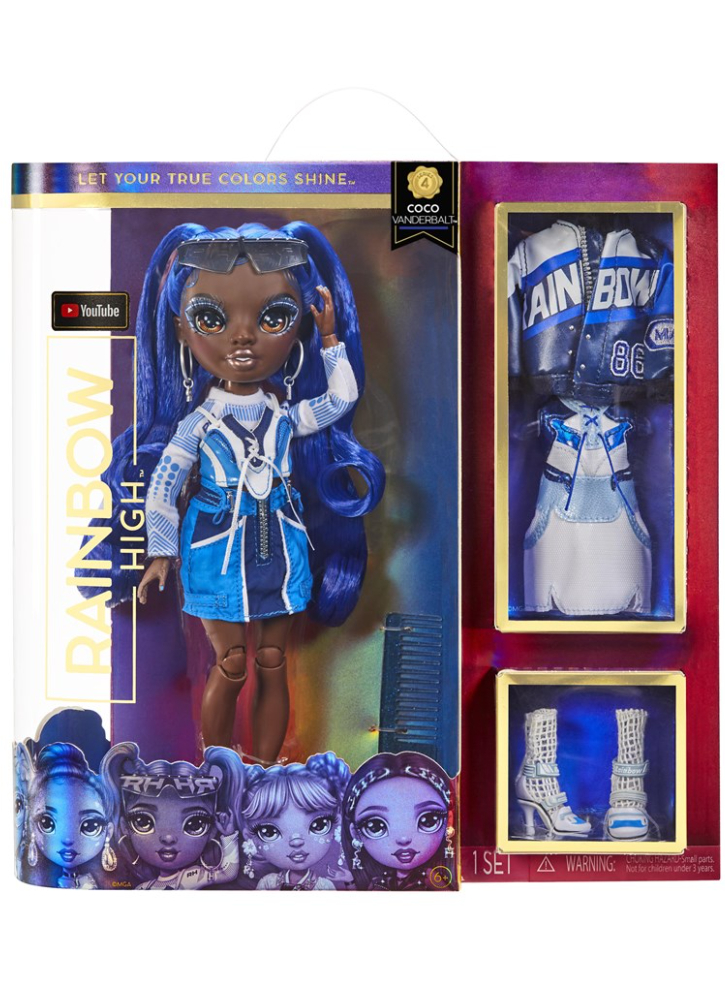 Papusa Rainbow High Core Fashion Coco Vanderbalt (578321)